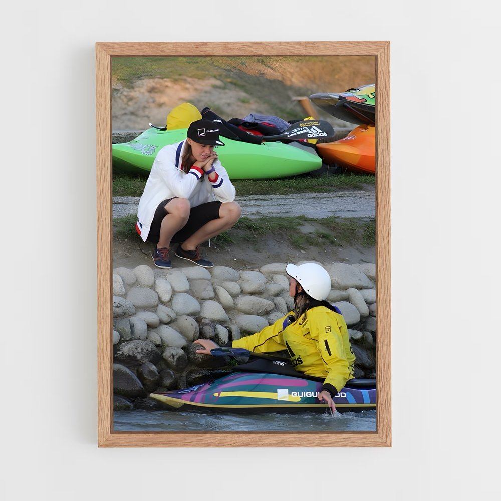 Poster Rivière d'Aventure – affiche Canoë-kayak (vue 4)